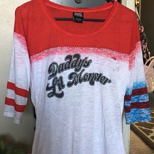 Harley Quinn Suicide Squad Baseball Tee